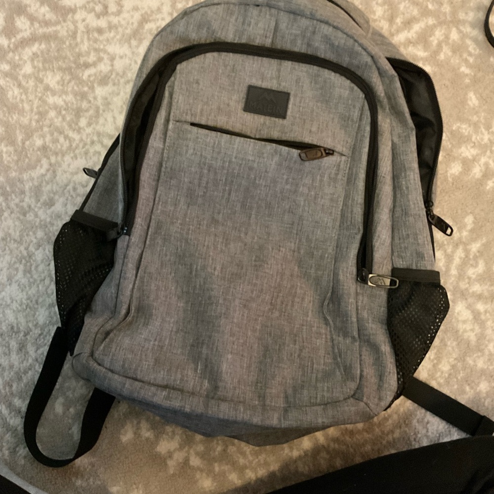 Gray Backpack - image 1